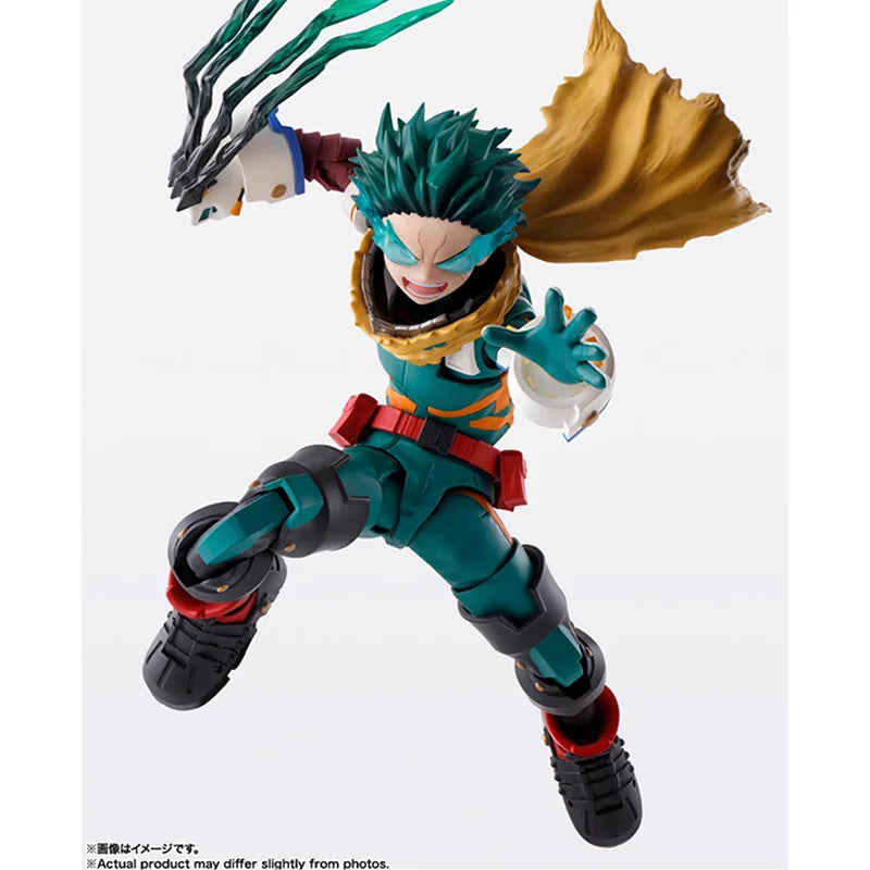 Bandai Shf My Hero Academy Mobile Handheld Model Toy In Stock Pvc  Accessories Anime Action Figures Toys Models Movable Model ﻿
