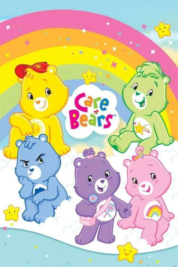 Cute Rainbow Bears Diamond Painting Pictures Puzzle Cross Stitch Mosaic Embroidery Wall Decoration 5D DIY Art Gift Offers