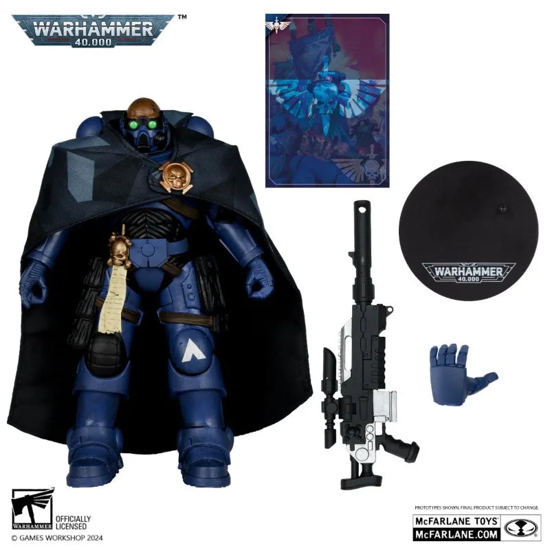 【In Stock】McFarlane Original 7-inch Warhammer Space Marine Terminator Ravenwing Collectible Model Poseable Figure Toy