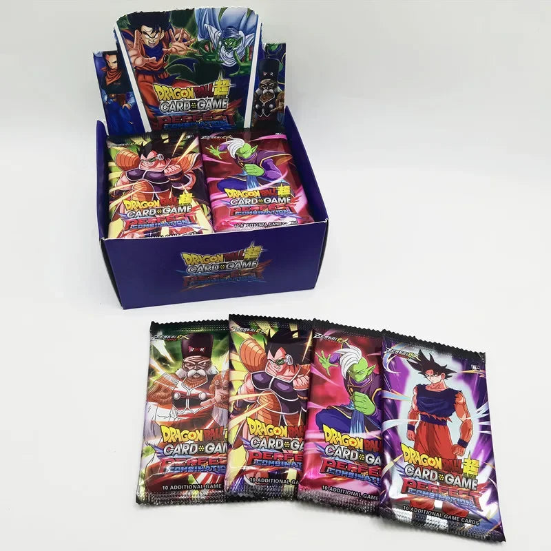 Cross-Border English 300-Piece Set Dragon Ball Z Goku Battle Cards Tabletop Game Collectible Cards China Manufacturer