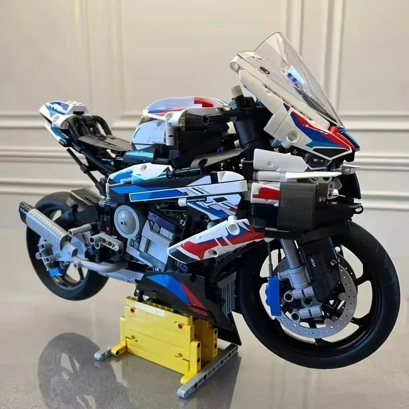 2025 New Motorcycle 1000 RR Model Building Blocks Set, 1920 Pieces Bricks, MOC Toys Christmas and Easter Gift for Kids Or Adult