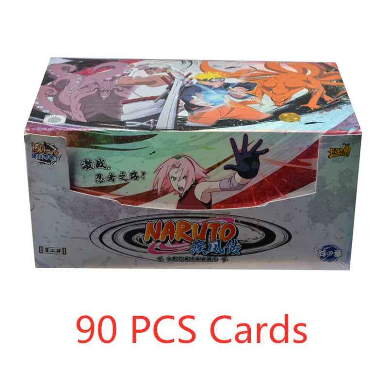 Genuine KAYOU Naruto Cards Soldier Chapter All Chapters Complete Works Series Anime Character Collection Card Child Toy Set