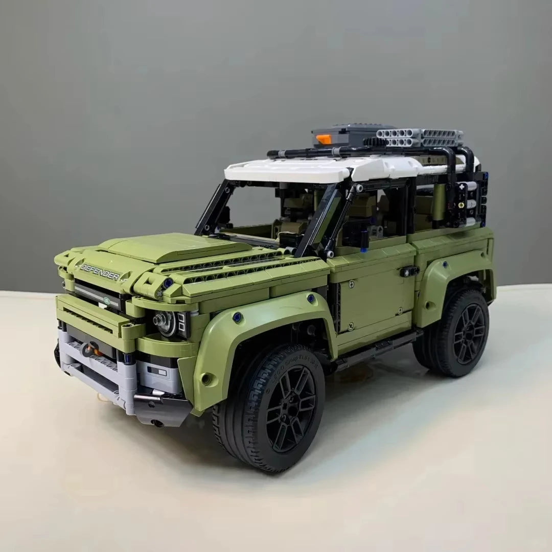 2573PCS Technical Land Off-road Defender Sports Car Building Blocks MOC Bricks for Boys Vehicle Toys Gift For Children