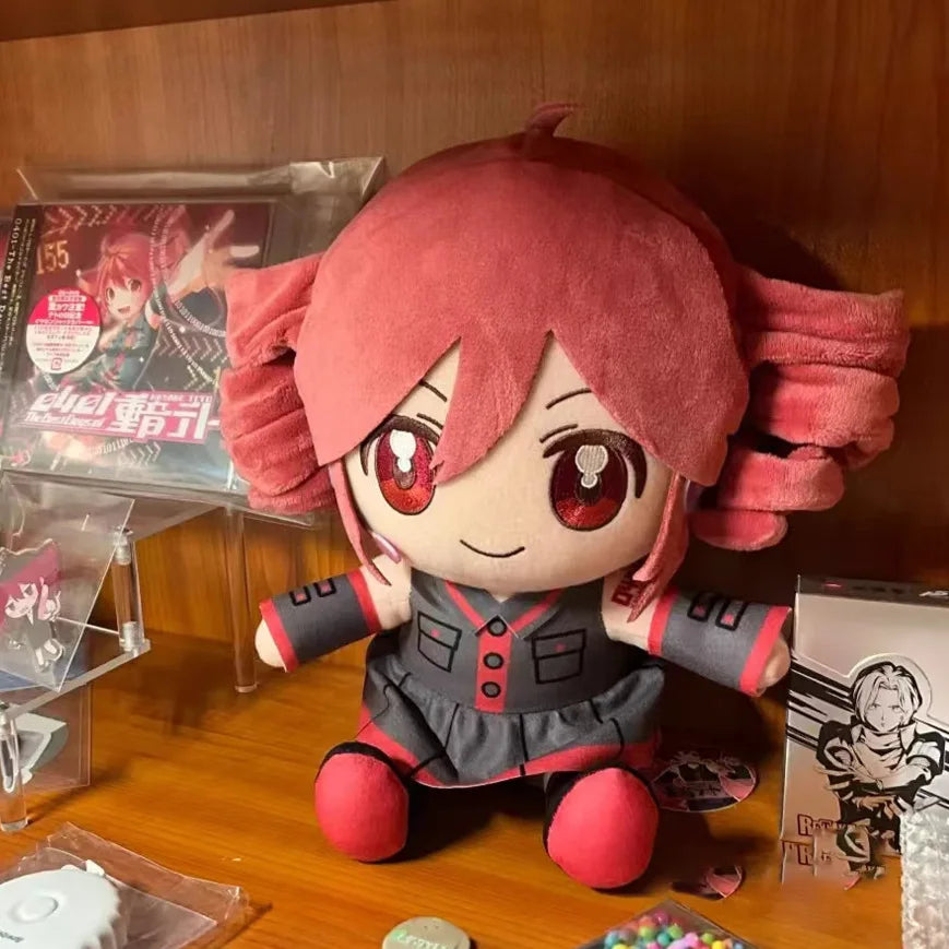 20cm Kasane Teto Plush Toy Soft Doll Stuffed Plushies Figure Anime Cosplay Cartoon Birthday Present Christmas Gift for Fans Girl