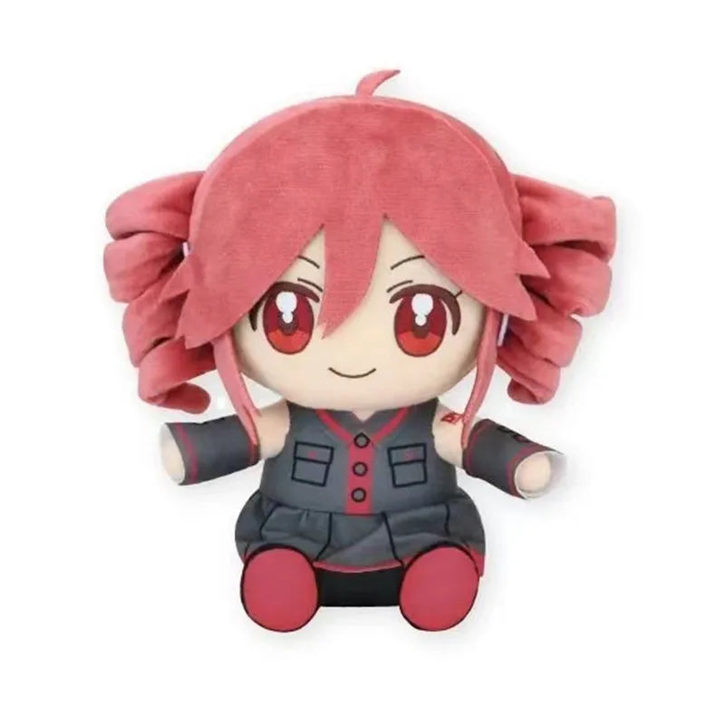 20cm Kasane Teto Plush Toy Soft Doll Stuffed Plushies Figure Anime Cosplay Cartoon Birthday Present Christmas Gift for Fans Girl
