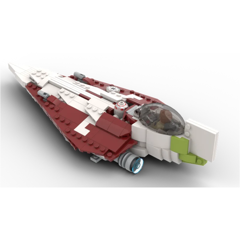 NEW 300+PCS MOC Building block 75362 shuttle spaceship T-6 Birthday gift for children Frigate series Starfighters Bundle