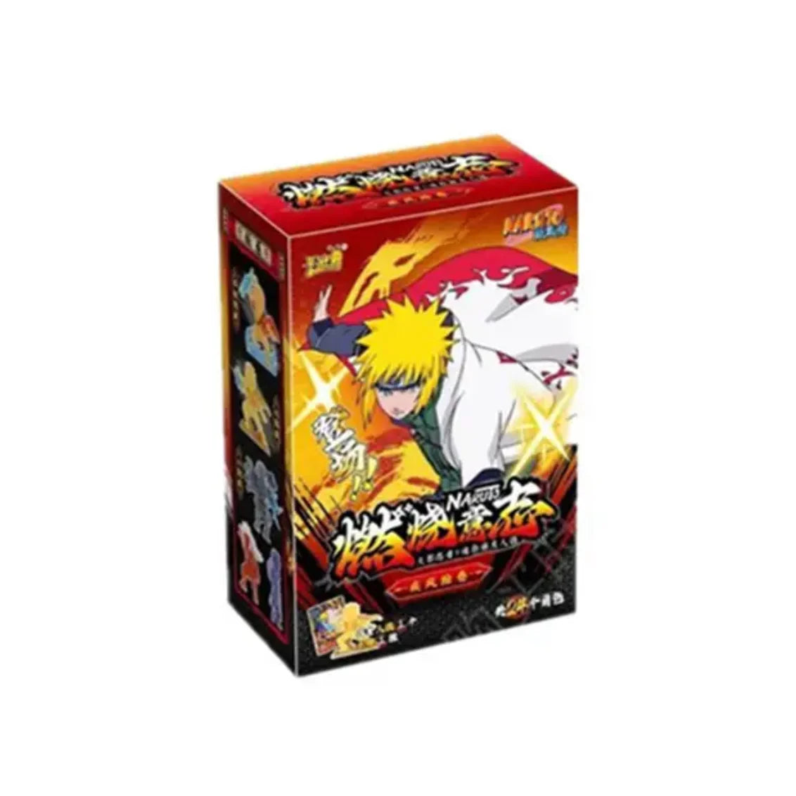 KAYOU Naruto Card Uzumaki Naruto Uchiha Sasuke Tsunade Rubber Doll Model Rare Cards Figure Anime Game Hobby Gifts Toys Box