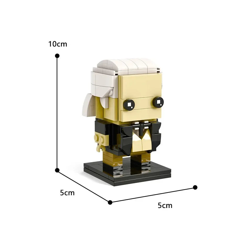 Movie Action Character Dalek Robot Doctor Brickheadz Building Block MOC Time Machine Phone Booth Model DIY Kid Toy Birthday Gift