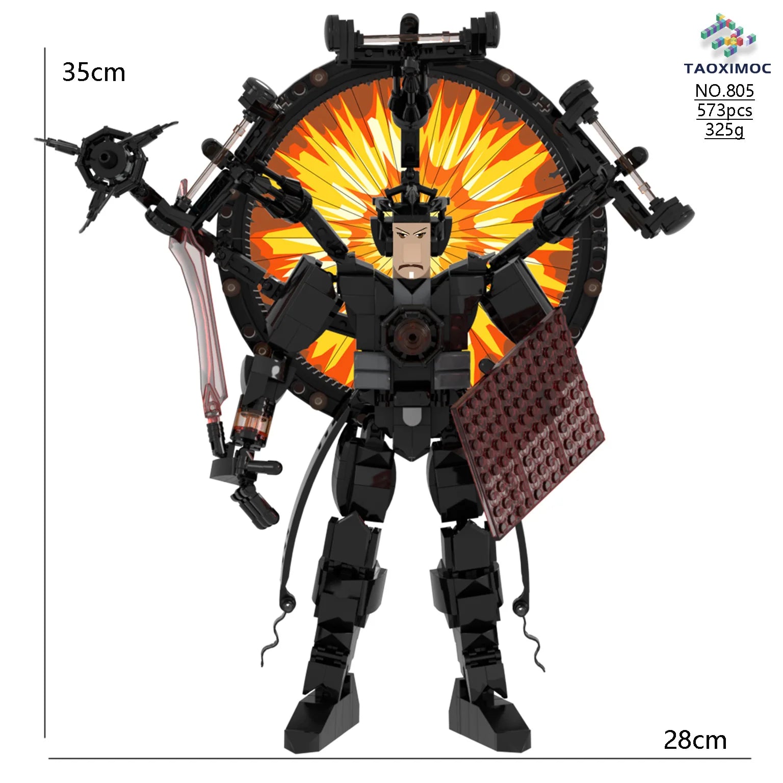 Hot Toilet Skibidi Action Figures Building Blocks Titan TVman Speakerman Cameraman Assembly Construction Toys for Kid Xmas Gift