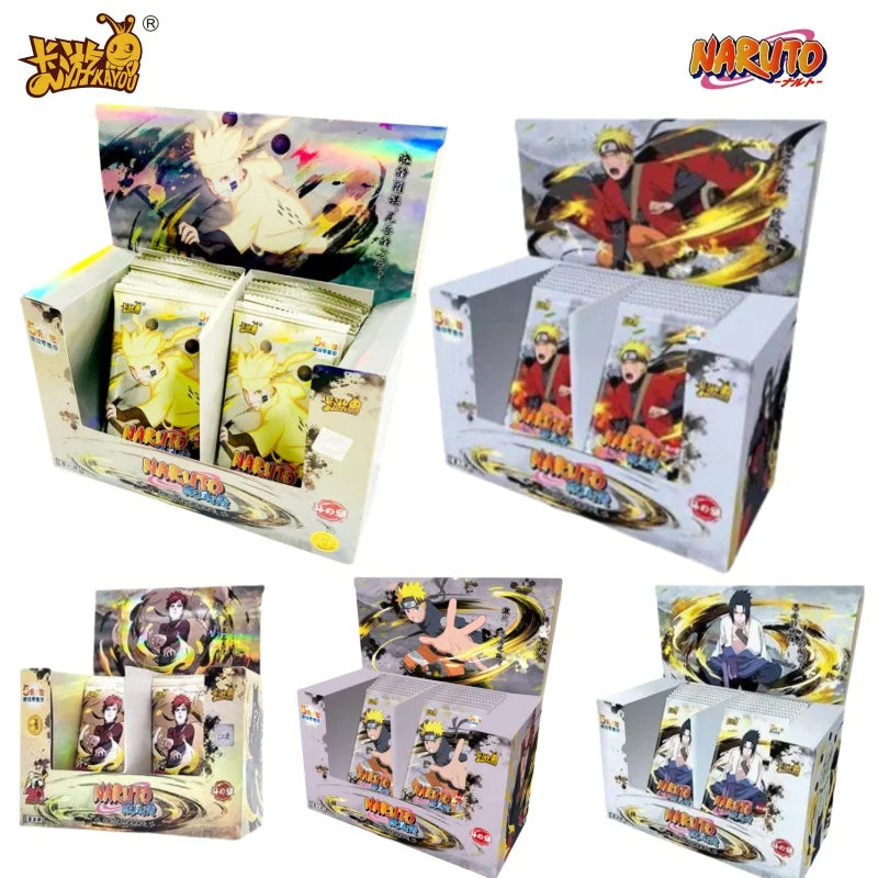 KAYOU Genuine NARUTO Card Fight Chapter Full Series Card Game Collection Card Cartoon Children's Toys Surrounding Holiday Gifts.