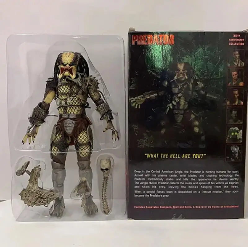 NECA Classic Predator Water City Hunter Warrior Lost Snake Stalker Guardian Jungle Demon Hunter Action Figure Toys Gift For Kids