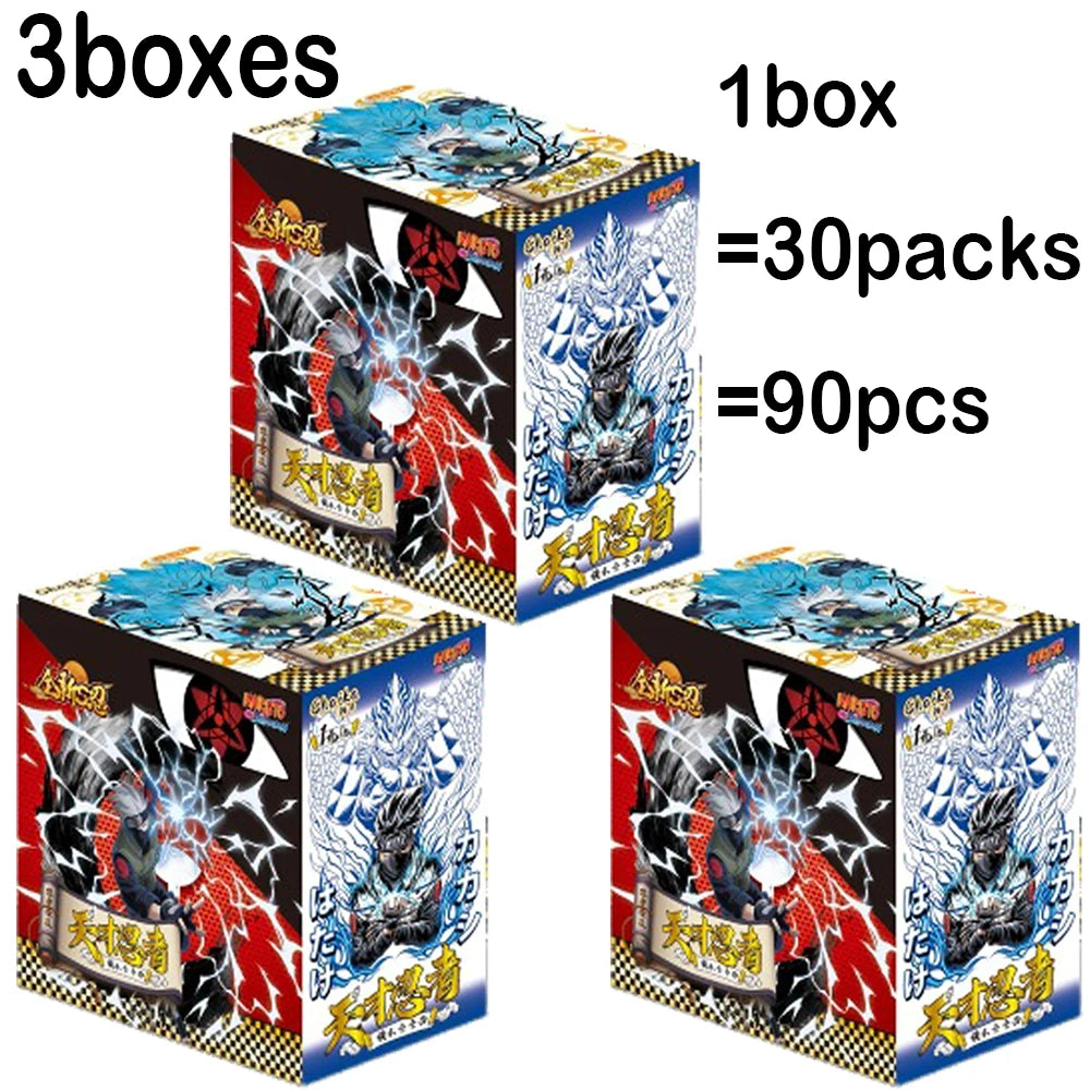Genuine NARUTO Card For Children Fantasy Adventure Anime Nohara Rin Hatake Kakashi Limited Game Collection Card Toys For Family