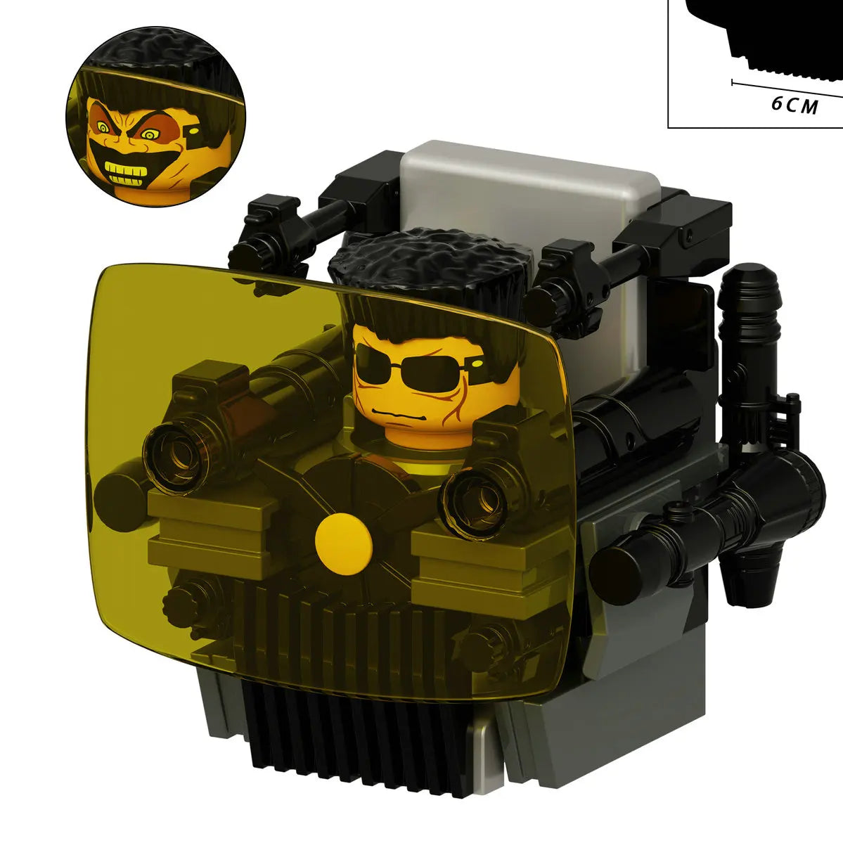 4CM Skibidi Toilet Man Mini Figure Monitor Building Blocks Audio Camera Man Toys Boy Children Christmas Birthday Gift