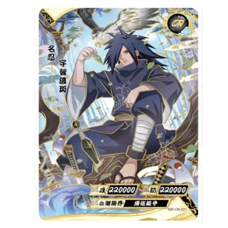 KAYOU Anime Naruto Card CR 9.5 Card Full Series NO.01-22 Uzumaki Naruto Character Collection Card Children's Toy Christmas Gift