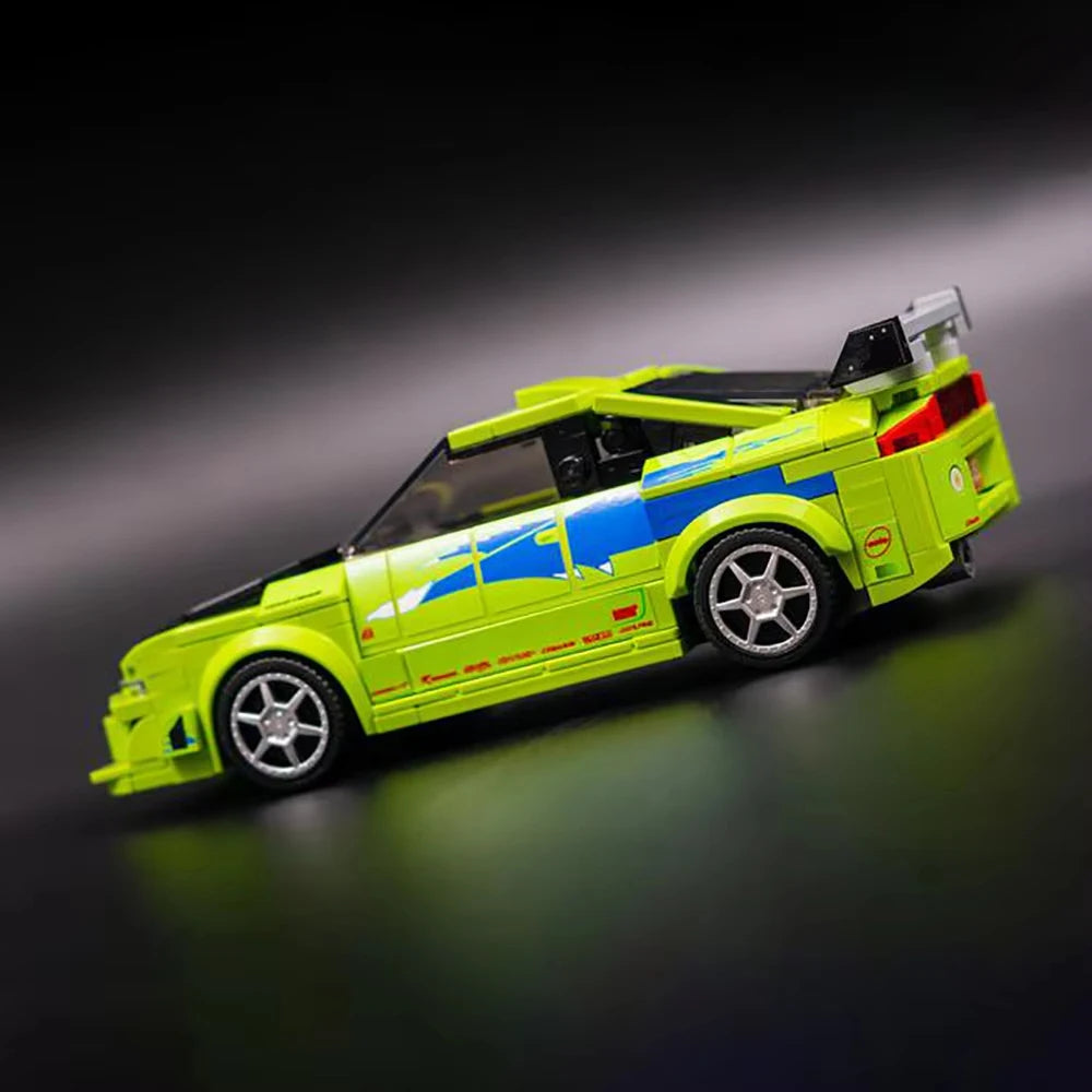 MOC Speed Champions Intermediate Sports Car Model Building Blocks Technology Creative Assembly Children's Toy Christmas Gift