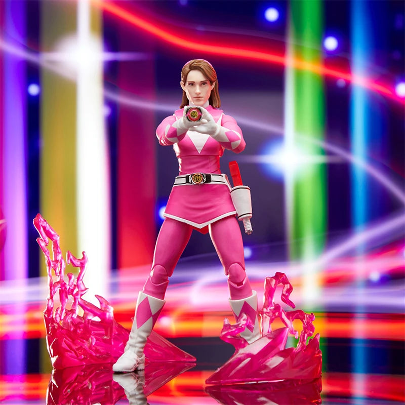 Hasbro Power Rangers Lightning Collection Remastered Mighty Morphin Pink Ranger 6-Inch-Scale (15Cm) Action Figure F7391