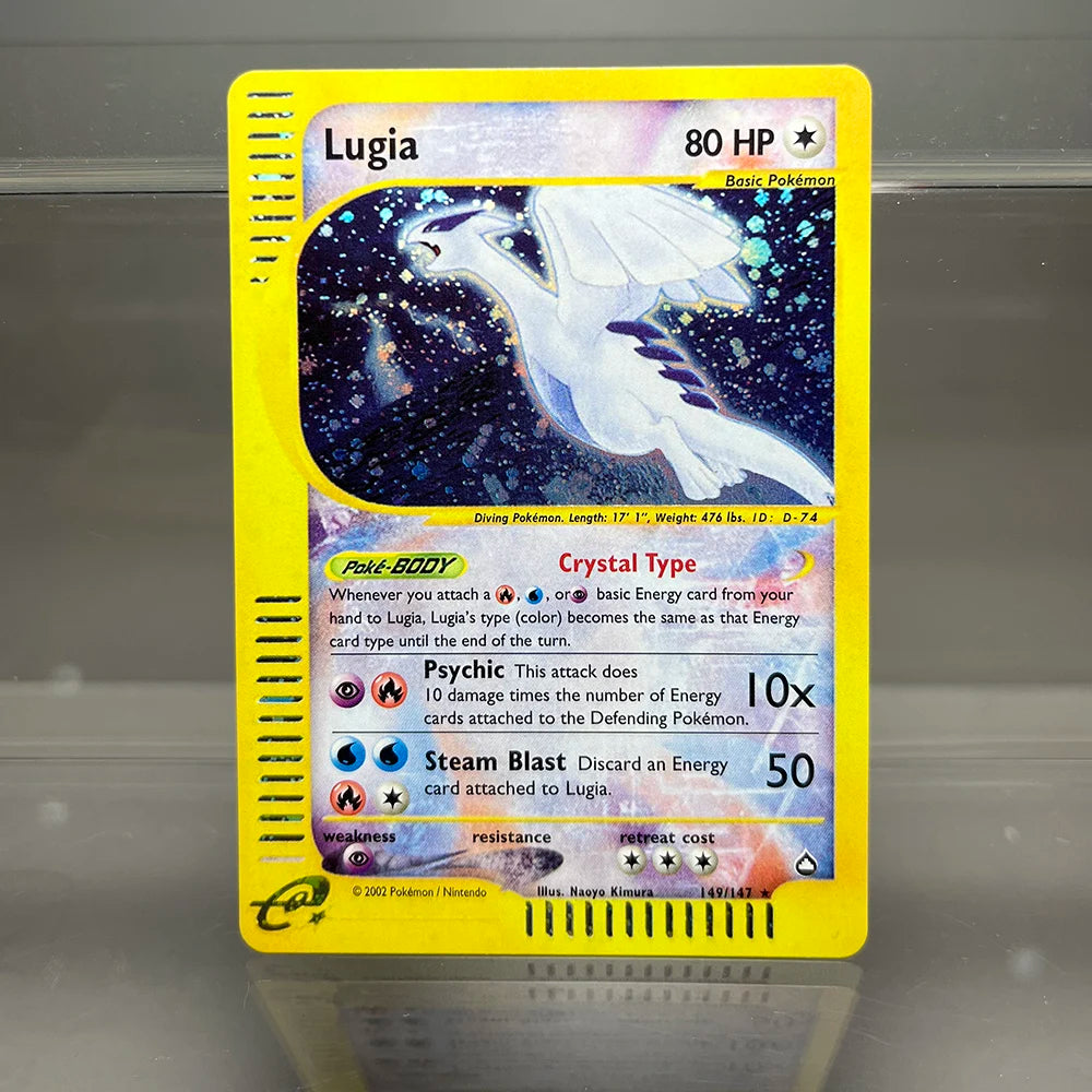 1996 Pokémon 1st Edition Base Set Single Flash Cards Shining Charizard Lugia Wigglytuff Game Collection Cards PTCG Proxy Cards
