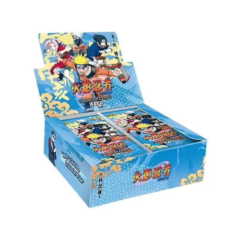 Hot Selling KAYOU Naruto  Chapter 1 Series 7 Series Uzumaki Naruto Uchiha Sasuke Full Box Collection Genuine Cards