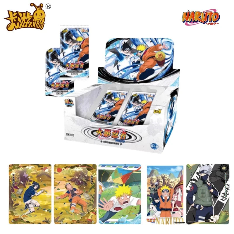 KAYOU NARUTO Card ArrayChapter of Card Array Series Flash Card Box Ninja Times N Edition Collection Card Toy Gift