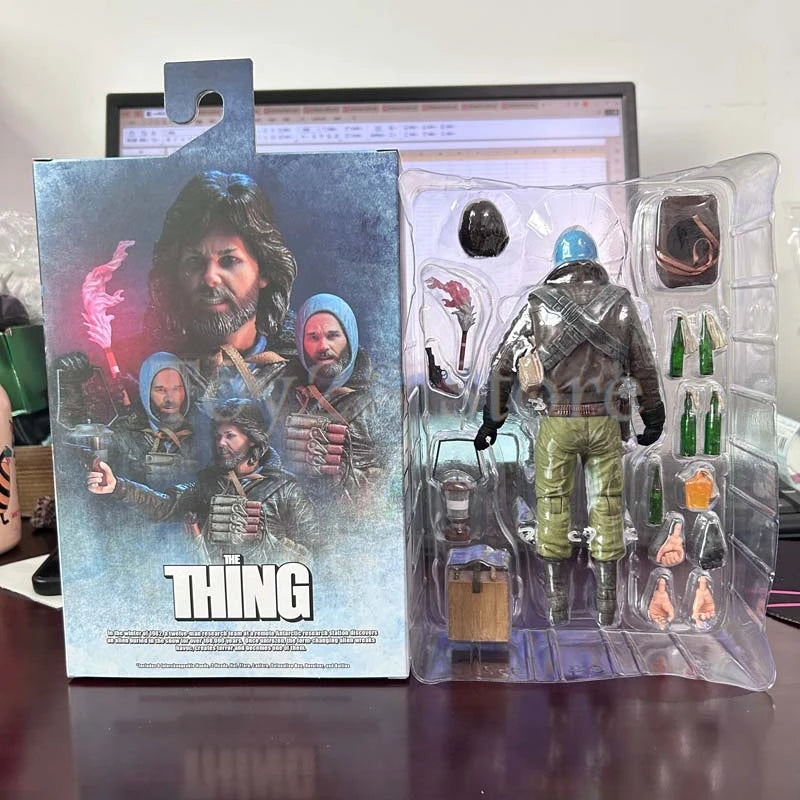 NECA Ultimate MacReady V.3 (Last Stand)  The Thing  Action Figure Collection Model Toys Birthday Gift