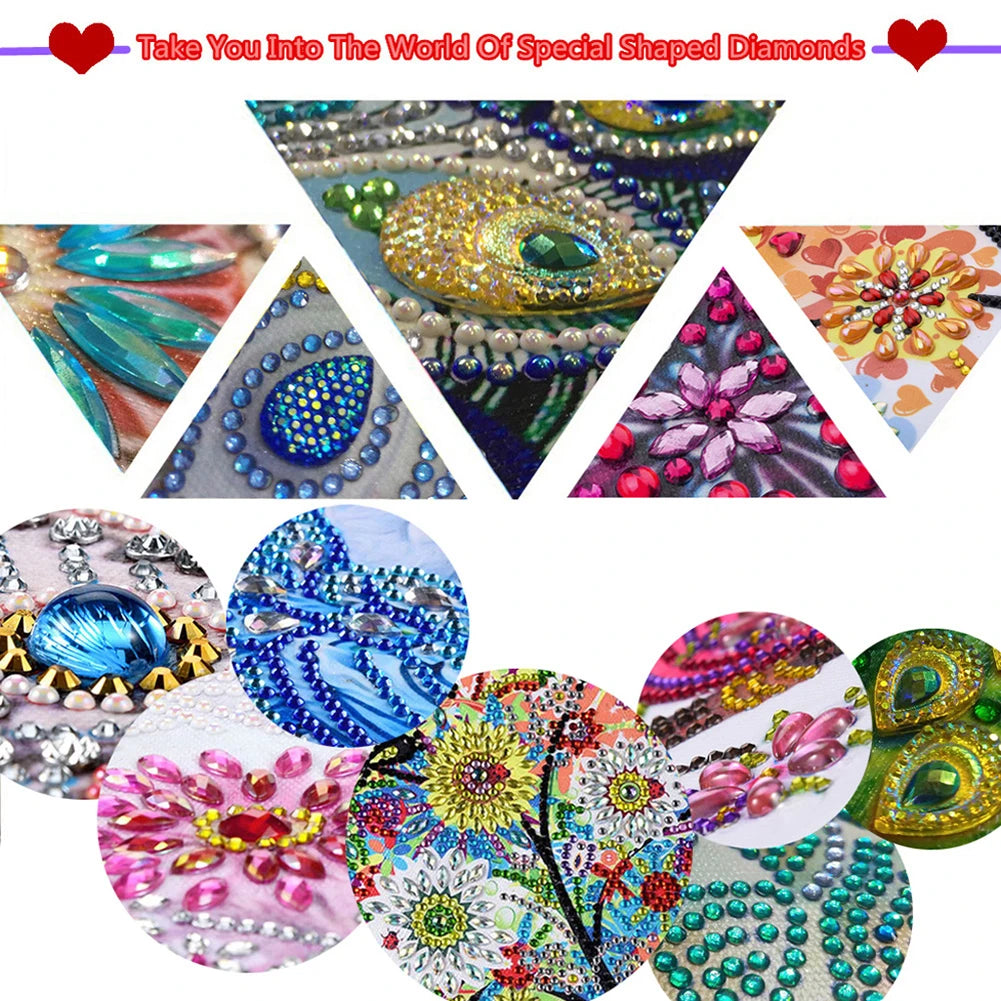 Acrylic Butterfly Potted Plant Holder Rack Rhinestones Plant Display Shelf Diamond Painting Plant Corner Stand for DIY Art Craft
