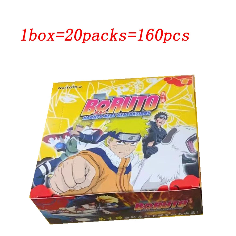 Genuine NARUTO Collection Cards for Children Boruto Next Generations X File Rare Limited Exquisite Cards Toys Boy Birthday Gifts