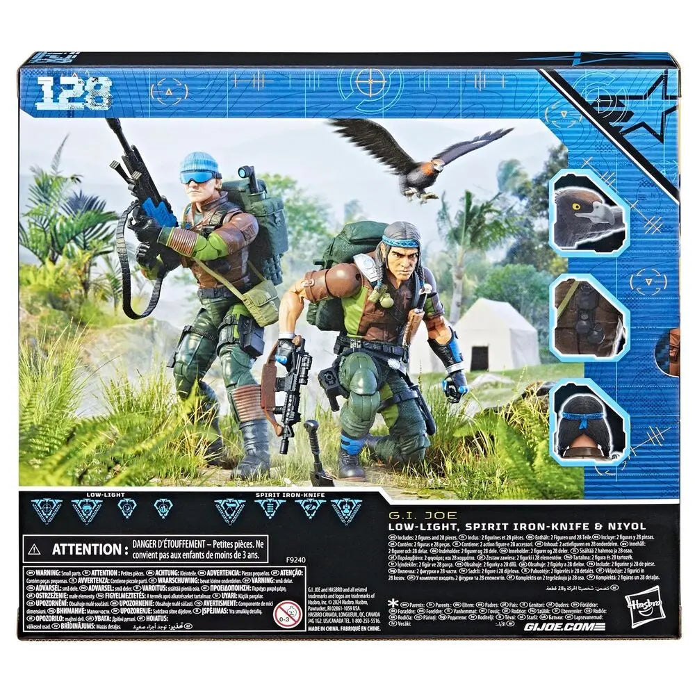 In Stock G.I. Joe 128 GI Joe Classified Series Mad Marauders Low Light Spirit Action Figure Model Toy Collection Hobby Gift