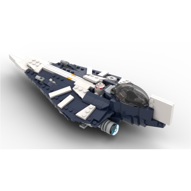NEW 300+PCS MOC Building block 75362 shuttle spaceship T-6 Birthday gift for children Frigate series Starfighters Bundle