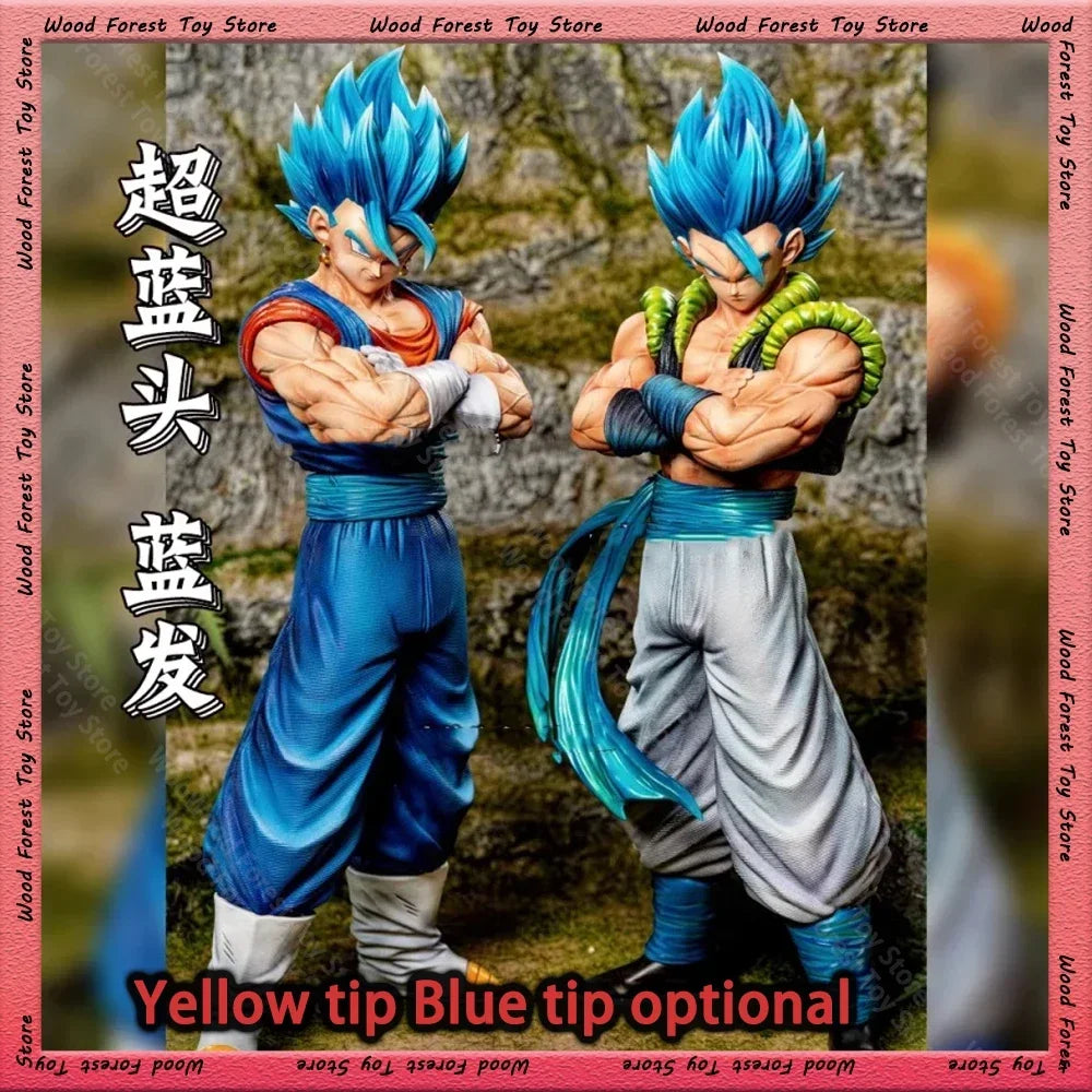 In Stock 31cm Jt Toys Dragon Ball Anime Figure Vegeta Figurine Vegetto Action Figure Collection Statue Model Decor Custom Toy