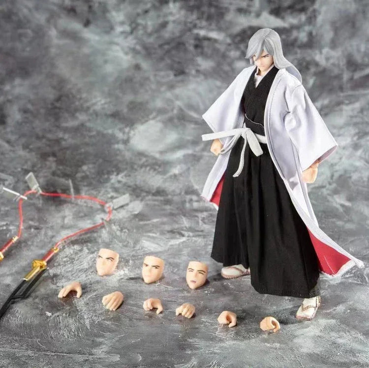 In Stock GT Model Bleach Kurosaki Ichigo Aizen Sousuke Ukitake Jushiro Ichimaru Gin SHF Anime Action Figure Toys Gifts