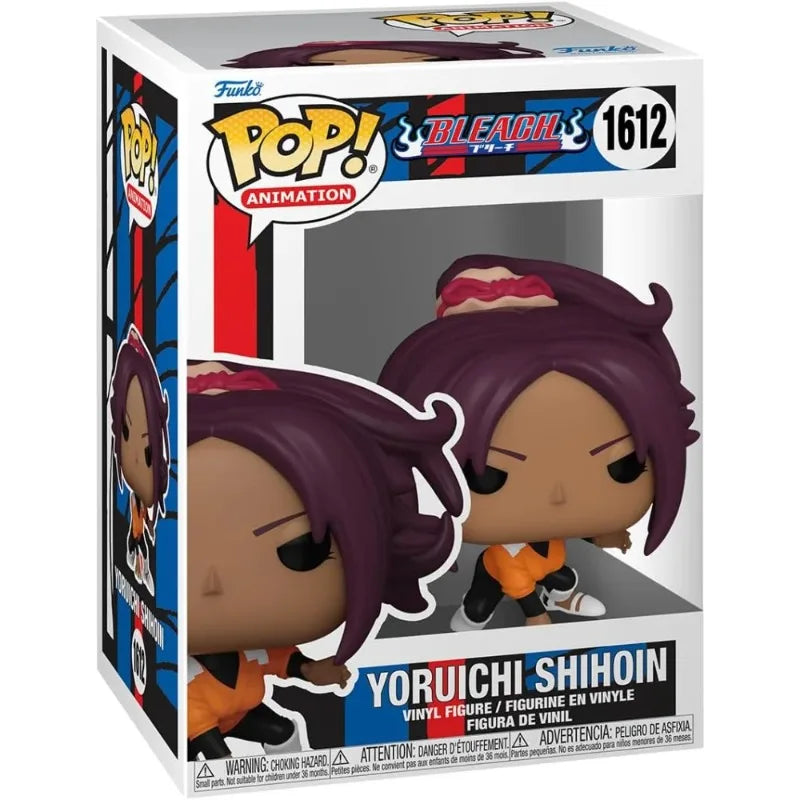 FUNKO POP Animation Bleach Yoruichi Shihoin Kisuke Urahara with Yoruichi Vinyl Figure Collect Toy Table Decoration Adult Gifts