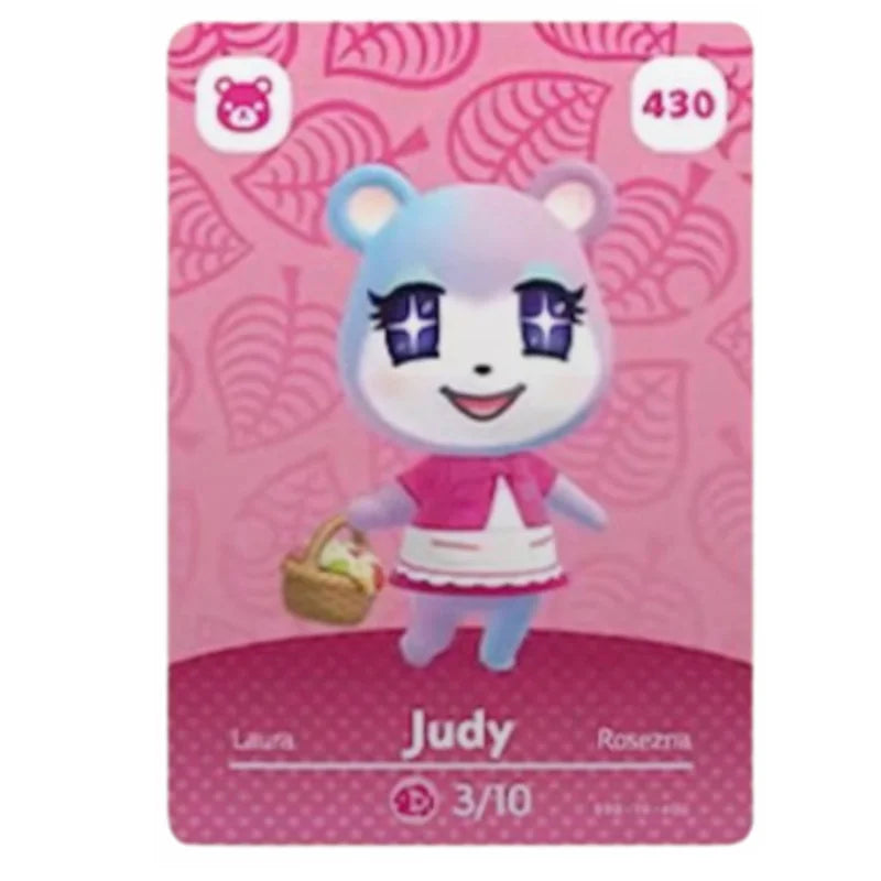 Hot Sanrio Game Animals Crossing New Horizons Amiibo Card Ankha Marshal Maple NS Switch 3DS Game NFC Cards Series 1 2 3 4 5