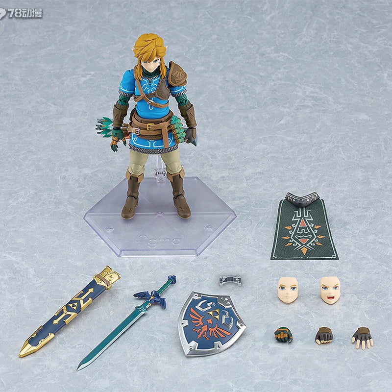 MAX Genuine Original FIGMA TEARS OF THE KINGDOM Action Figure Toys For Boys Girls Kids Gift Collectible Model Ornaments