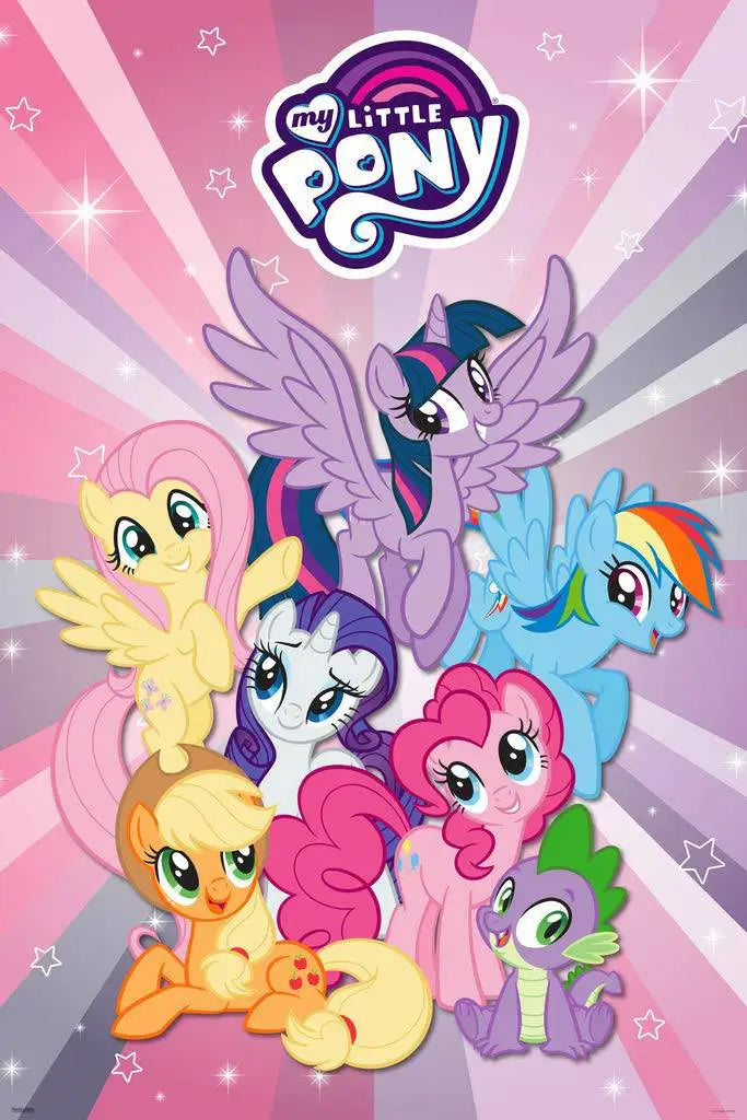 Cute Cartoon My Little Pony 5D DIY Art Diamond Painting Cross Stitch Pattern Pictures Mosaic Embroidery Jewelry Home Decoration