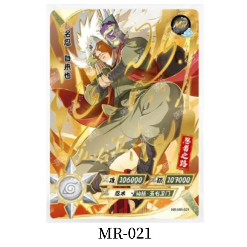 Genuine Naruto Kayou Cards T2w3 Chapter of Soldiers MR Full Series Naruto Uzumaki Kimimaro Uchiha Sasuke Tsunade Collection Card