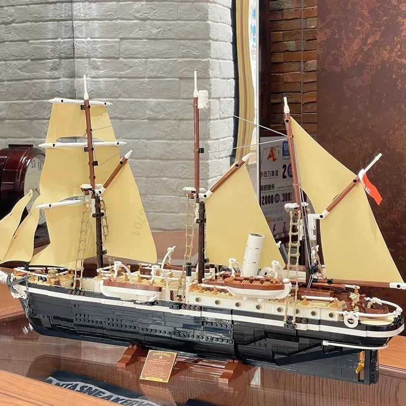 The Endurance Explorer Ship 10335 Assemble City Bricks 3011pcs New 2025 Moc Building Blocks Diy Toys For Children Christmas Gift