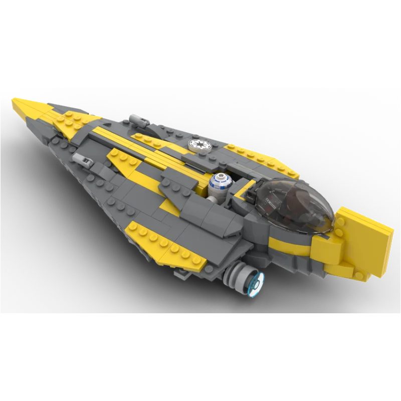 NEW 300+PCS MOC Building block 75362 shuttle spaceship T-6 Birthday gift for children Frigate series Starfighters Bundle