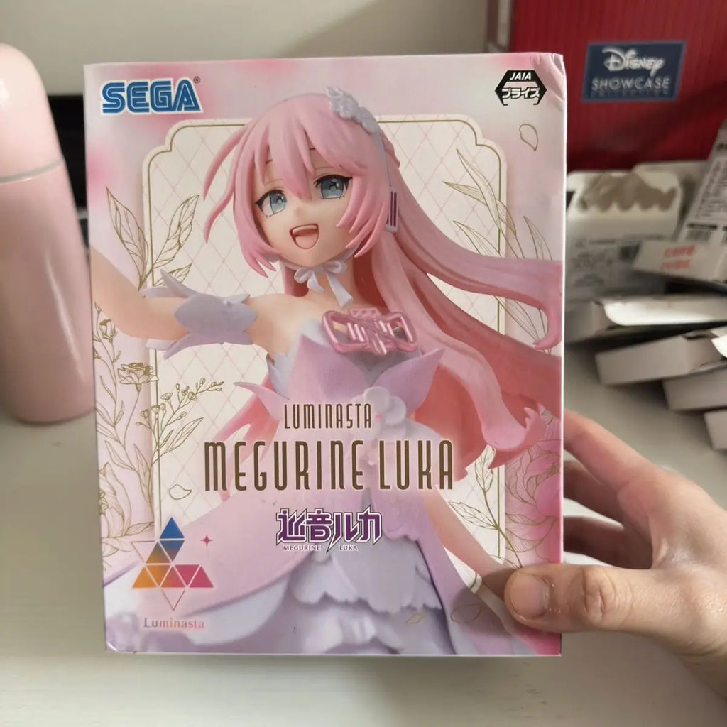 18cm Original Sega Luminasta Megurine Luka Hatsune Miku Series Action Figures Pvc Model Garage Kit Statue Kids Toy Birthday Gift