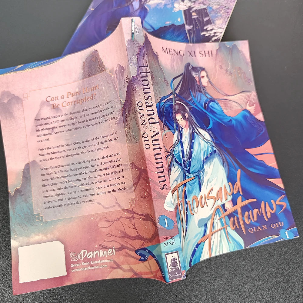 Hot 2 Books A Set Qian Qiu English Comic Novel Thousand Autumns English Version Of Ancient Chinese Romance Novels Manga Book