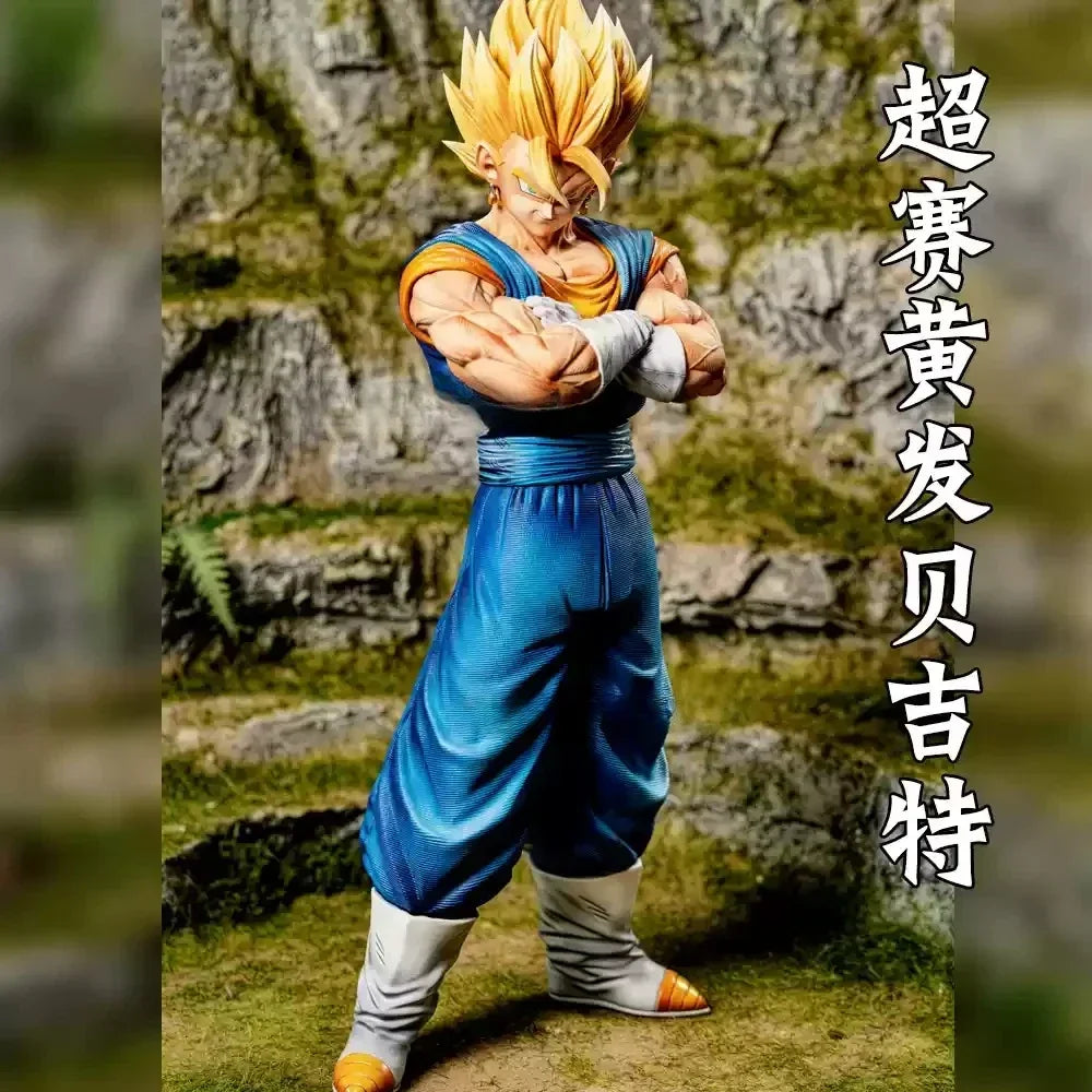 In Stock 31cm Jt Toys Dragon Ball Anime Figure Vegeta Figurine Vegetto Action Figure Collection Statue Model Decor Custom Toy