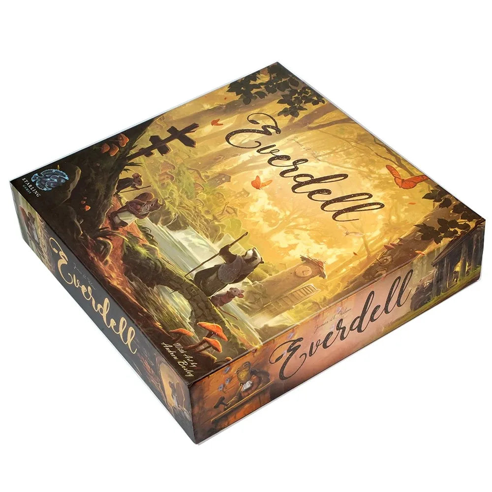 Everdell Strategy Board Game | Forest City-Building Card Drafting | Family Game Night | 1-4 Players,Birthday Gift For Kids