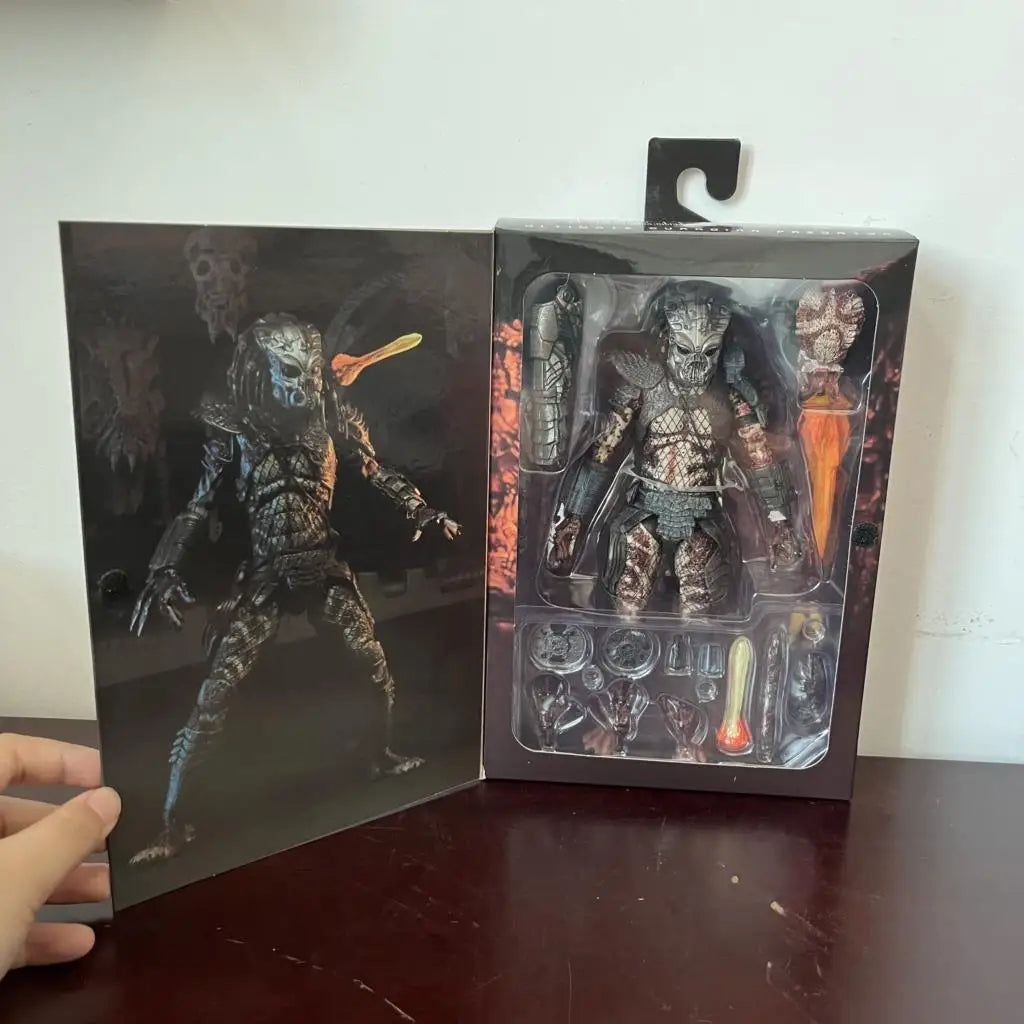 NECA Elder Snake Ahab Shaman Ultimate Scout Warrior Feral Battle Drmaced City Jungle Hunter Predators Action Figure