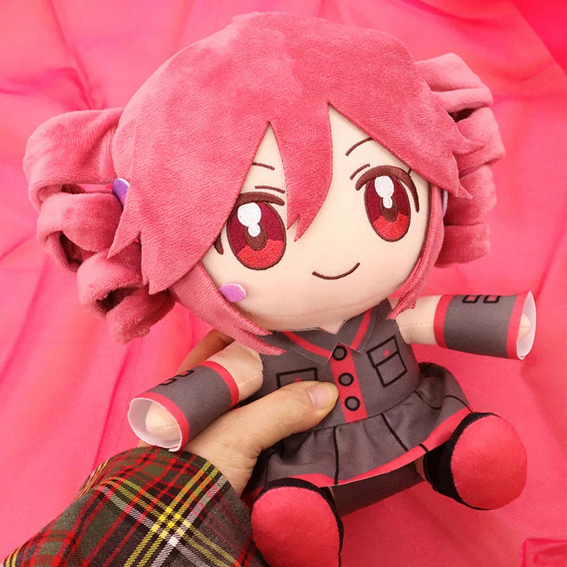 20cm Kasane Teto Plush Toy Soft Doll Stuffed Plushies Figure Anime Cosplay Cartoon Birthday Present Christmas Gift for Fans Girl