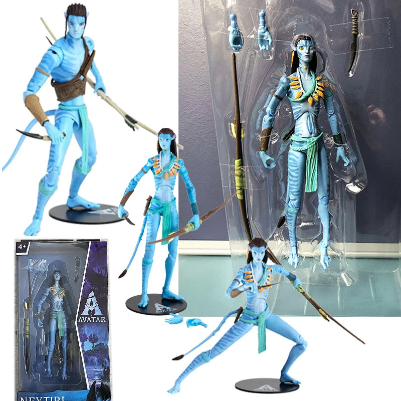 Mcfarlane Avatar Figure Jake Sully Neytiri Colonel Miles Quaritch Avatar2 Movie Collectible Action Figures Toy For Birthday Gift