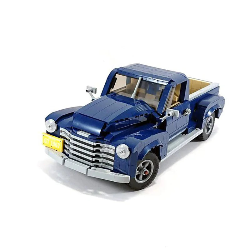 NEW MOC-10265 Mustangs Shelby GT500 Building Block Car Bricks F150 Raptor Classic Pickup Assembled Model DIY Toys Birthday Gifts