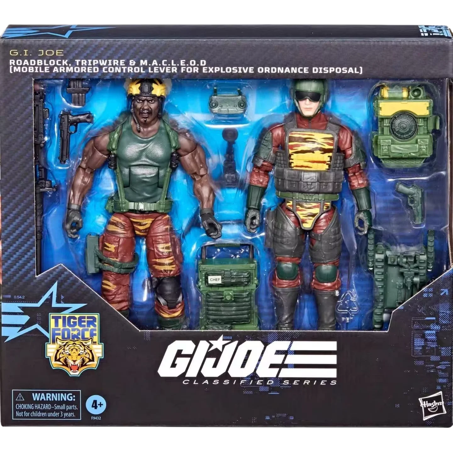 In Stockoriginal Version Gi Joe G.I. Joe Classified Series 6" 126 Tiger Force Roadblock Tripwire Macleod Action Figure Model Hot