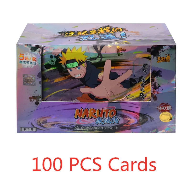 Genuine KAYOU Naruto Cards Soldier Chapter All Chapters Complete Works Series Anime Character Collection Card Child Toy Set