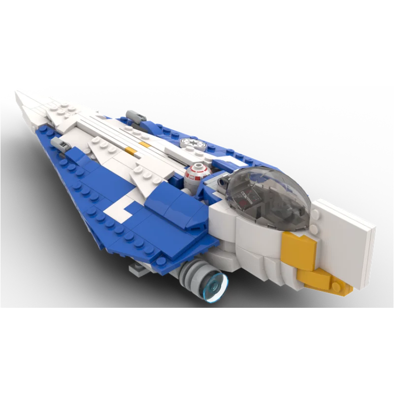 NEW 300+PCS MOC Building block 75362 shuttle spaceship T-6 Birthday gift for children Frigate series Starfighters Bundle