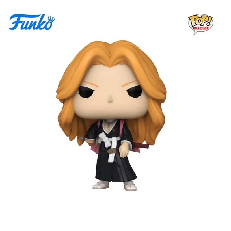 FUNKO POP Original Anime Cartoon Death God Ichigo Kurosaki Matsumoto Rangiku Toy Figures Collection Model Toys birthday Gifts