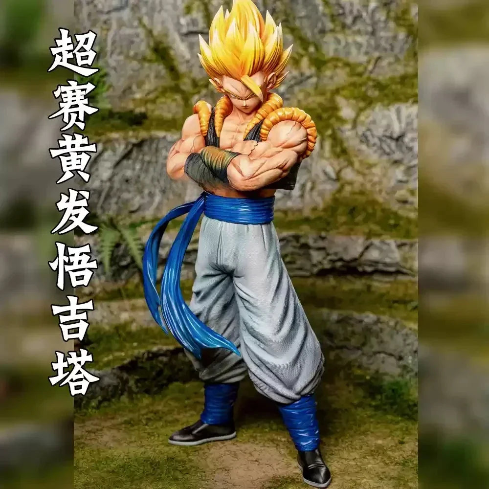 In Stock 31cm Jt Toys Dragon Ball Anime Figure Vegeta Figurine Vegetto Action Figure Collection Statue Model Decor Custom Toy